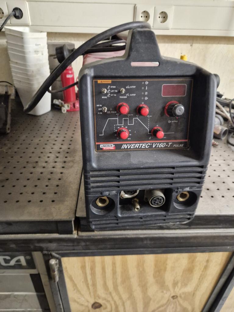 Defecte Tig lasapparaat Invertec V160-T - voor onderdelen, Ophalen of Verzenden, Gebruikt, 150 tot 250 ampère, Tig