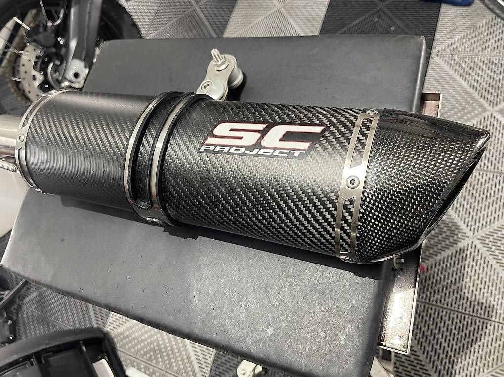 SC Project Oval carbon uitlaat BMW F800, Ophalen of Verzenden