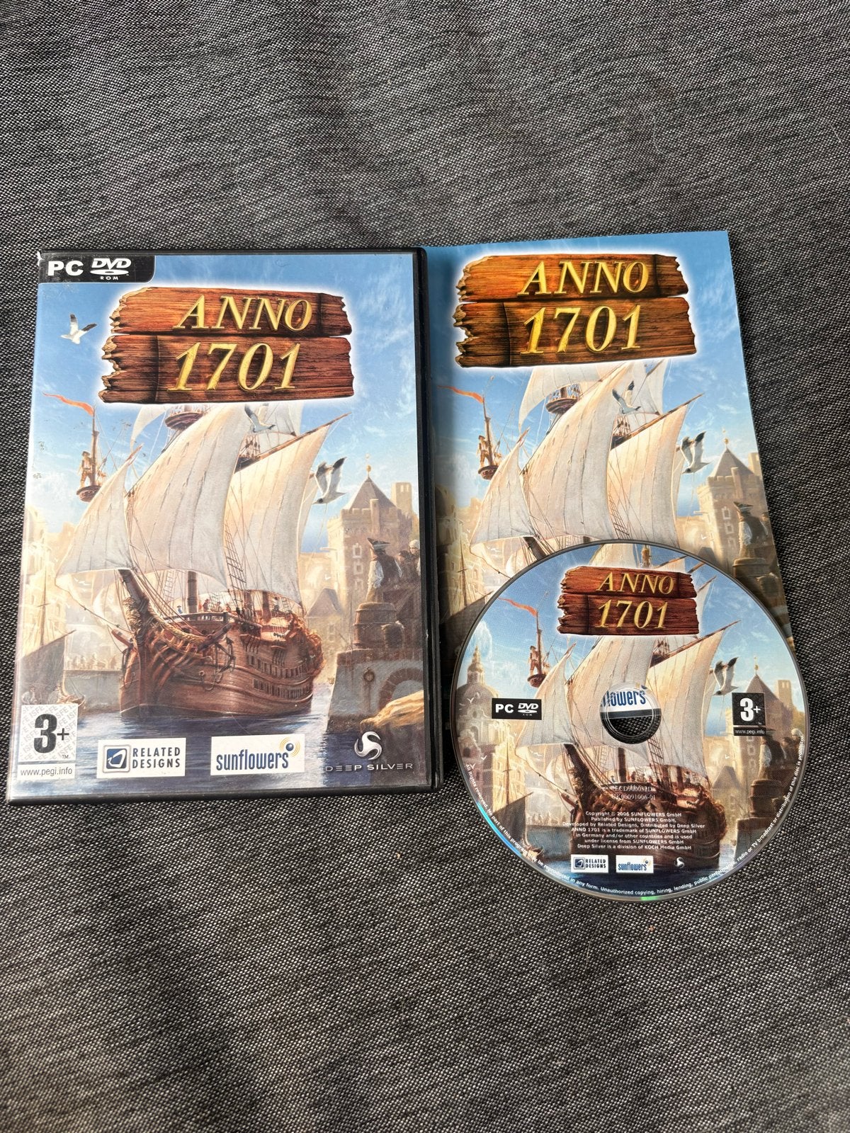 ANNO 1701 PC DVD - Strategie en Constructie Game, 1 speler, Ophalen of Verzenden, Zo goed als nieuw, Vanaf 3 jaar