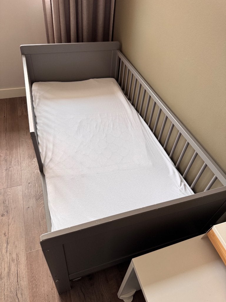 Peuterbed 140x70 met lade, Ophalen, Gebruikt, 70 tot 85 cm, 140 tot 160 cm