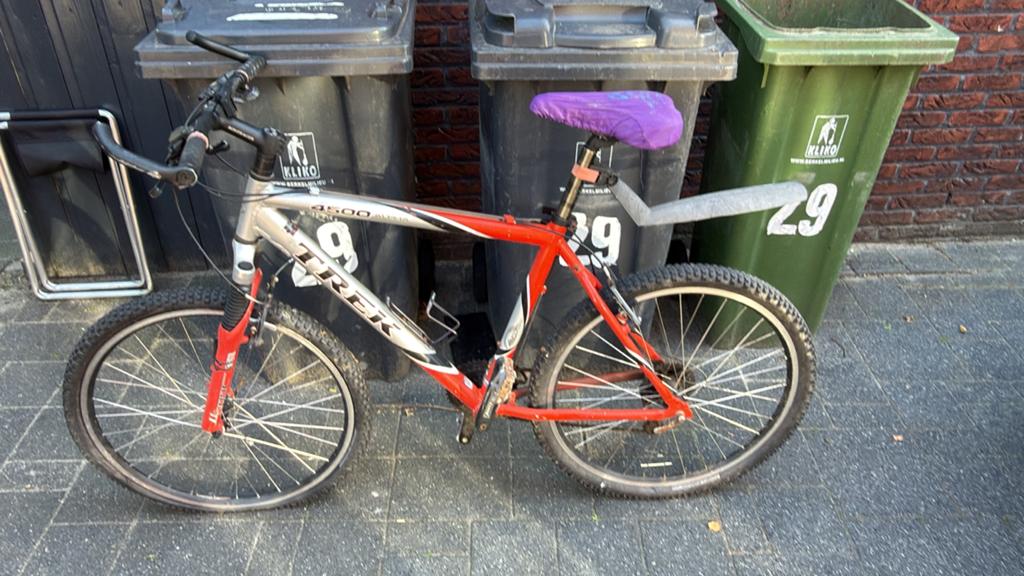Trek 4500 Mountainbike met Velgrem - Gebruikt, Ophalen of Verzenden, Gebruikt, Velgrem, Trek