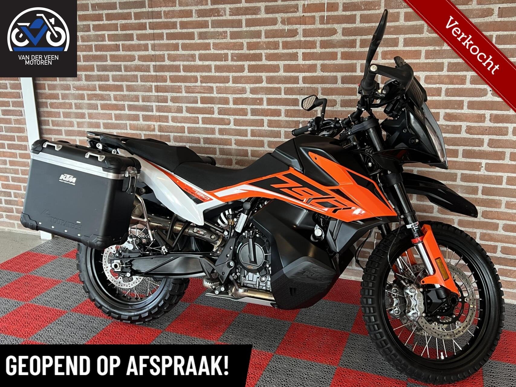KTM 790 Adventure, R uitgevoerd, Akrapovic, Kofferset!, Bedrijf, Meer dan 35 kW, Toermotor, ABS