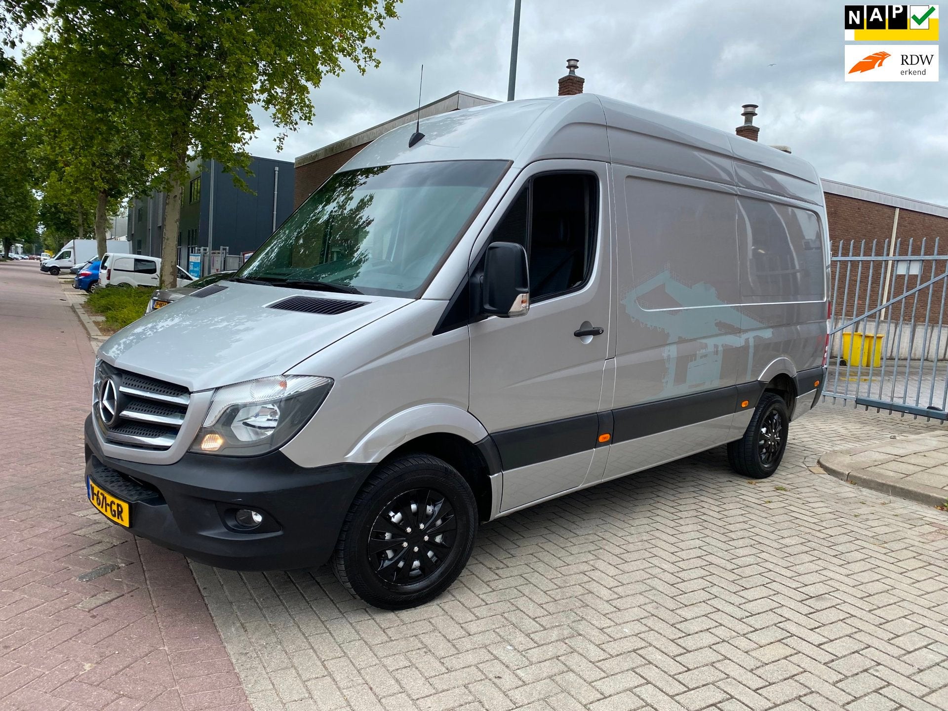 Mercedes-Benz Sprinter 414 2.2 CDI 366 HD DC / 2017 / Airco, Auto's, Automaat, Gebruikt, Electronic Stability Program (ESP), Bedrijf