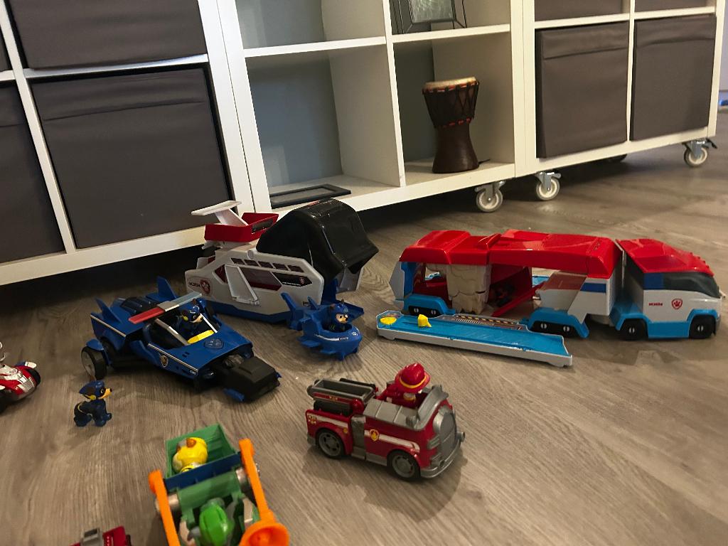 Paw patrol, Kinderen en Baby's, Speelgoed | Actiefiguren, Ophalen, Zo goed als nieuw