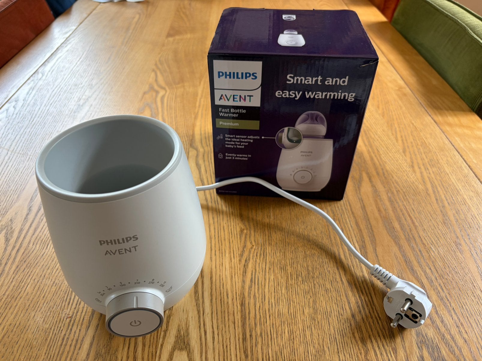 Philips Avent Premium Flesverwamer, Ophalen of Verzenden, Zo goed als nieuw