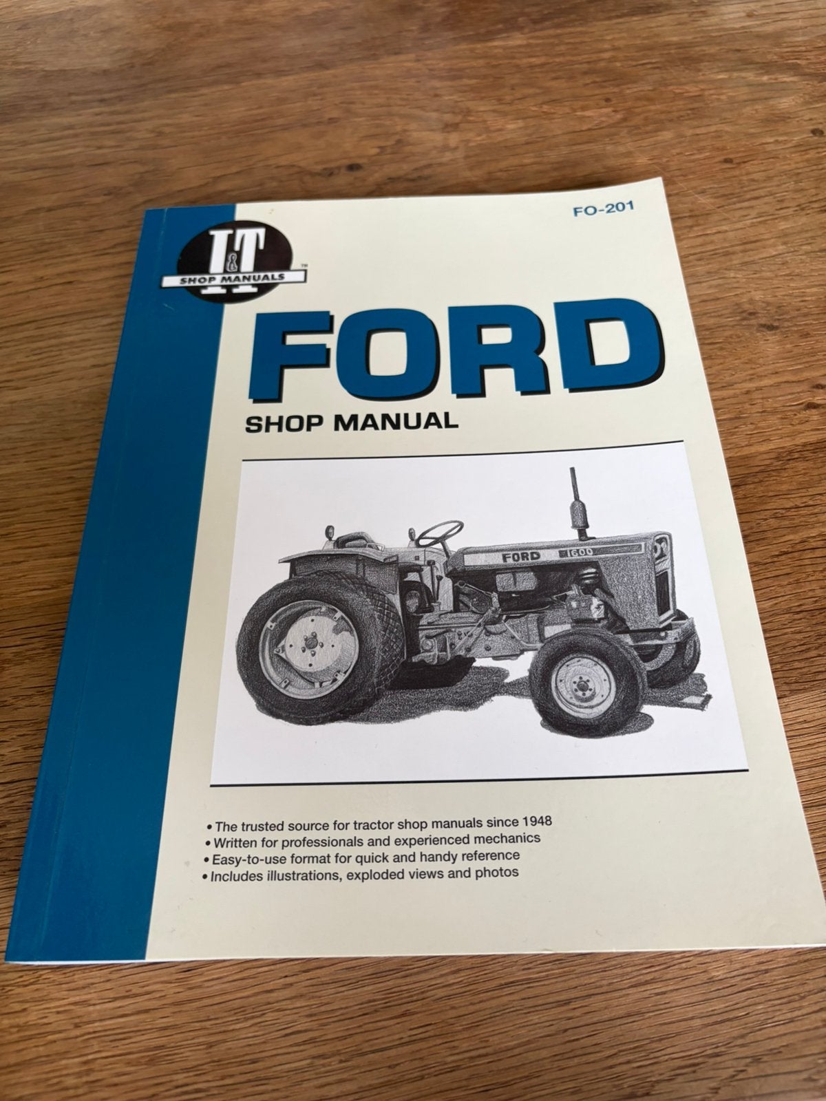 Te koop Ford/Fordson shop manual, Ophalen, Zo goed als nieuw