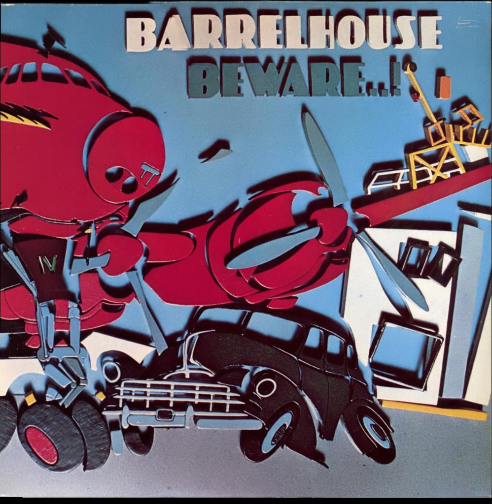 LP  -  BARRELHOUSE  -  Beware!!, Ophalen of Verzenden, Zo goed als nieuw, 12 inch, LP