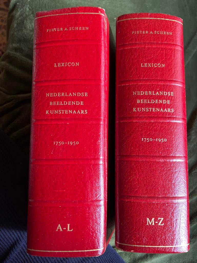 Pieter A. Scheen Lexicon Nederlandse Beeldende Kunstenaars, Boeken, Ophalen of Verzenden, Gelezen, Overige onderwerpen