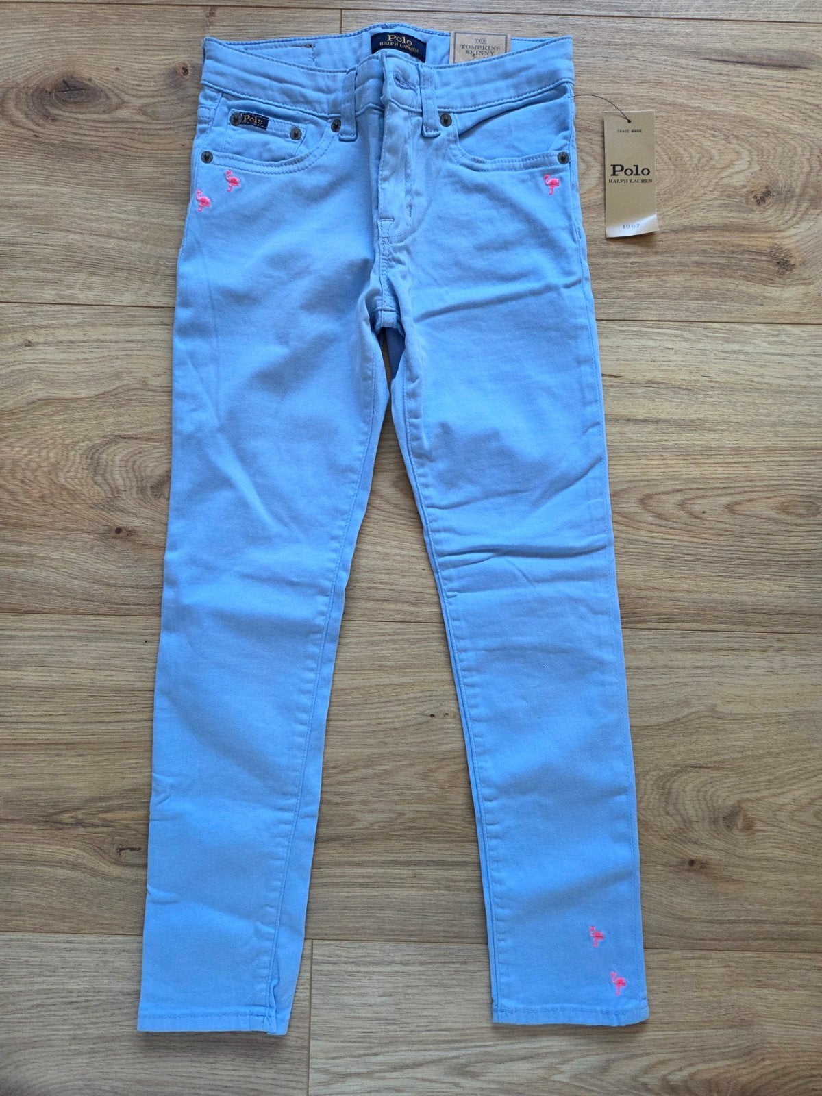 Broek Ralph Lauren, maat 8. Nooit gedragen, Broek, Meisje, Nieuw, Ophalen of Verzenden