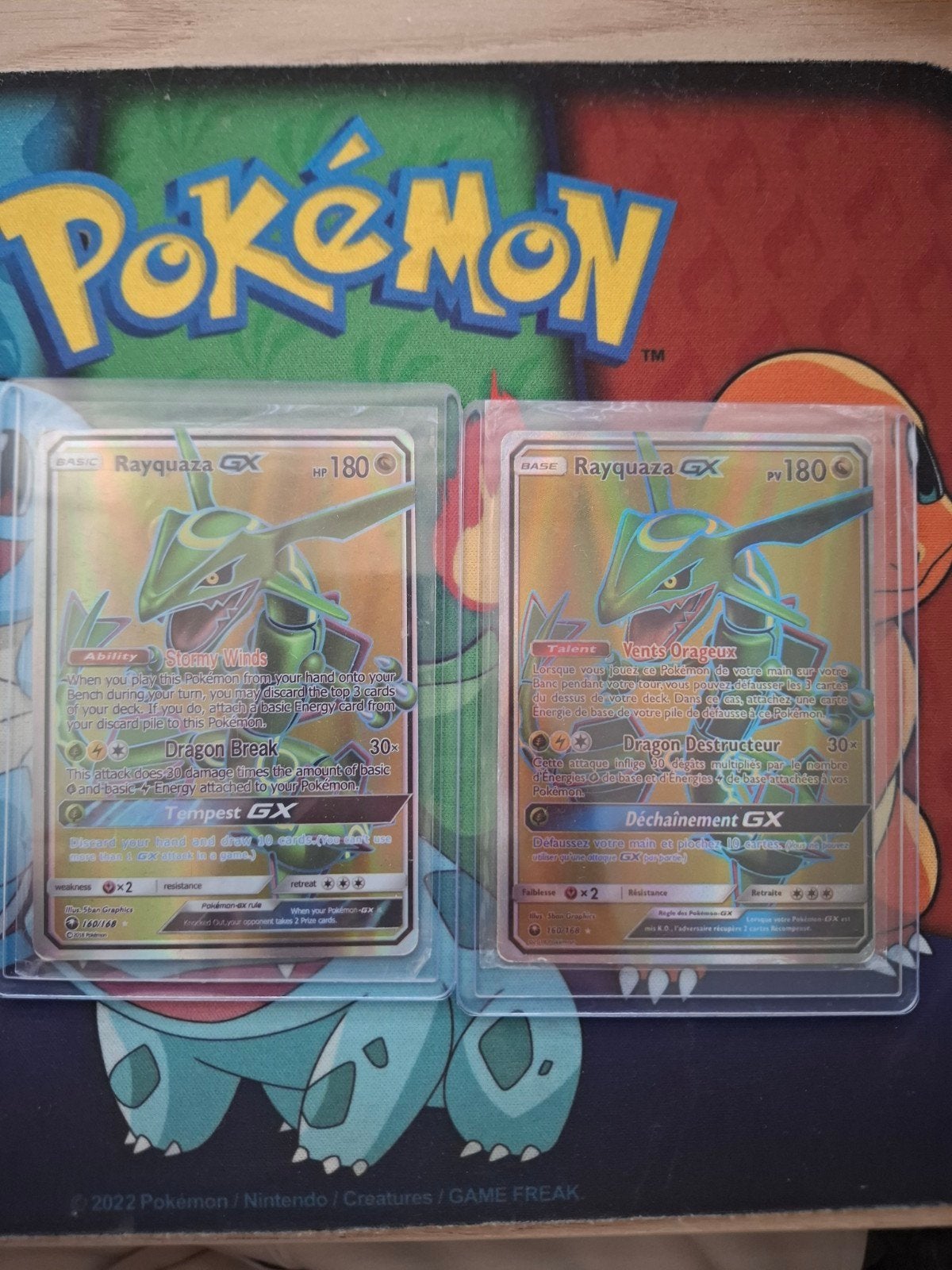 Rayquaza GX, Verzenden, Zo goed als nieuw, Meerdere kaarten
