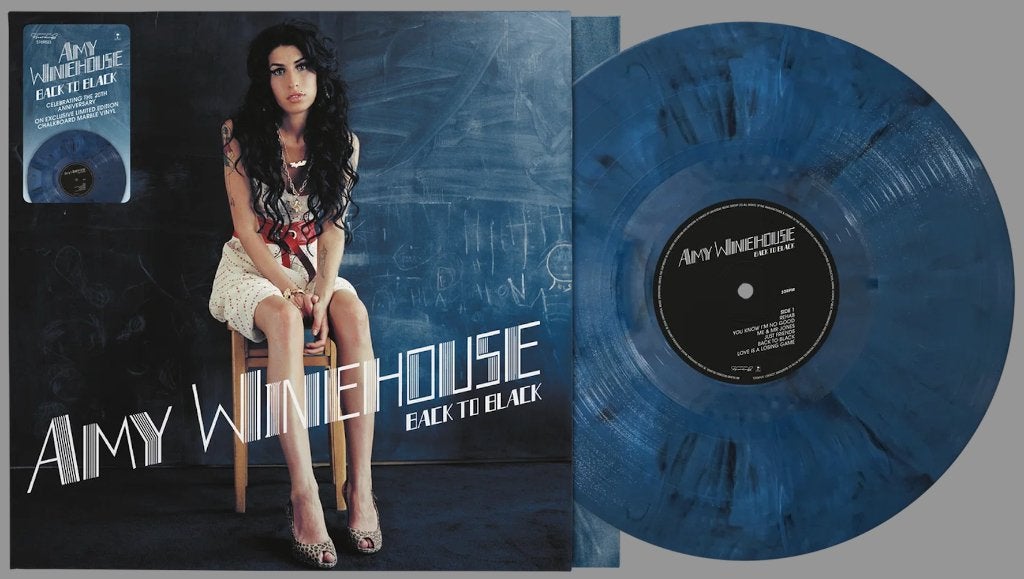 Vinyl LP Amy Winehouse Back To Black CHALKBOARD MARBLE NIEUW, LP, Colored vinyl, Pop, Ophalen of Verzenden