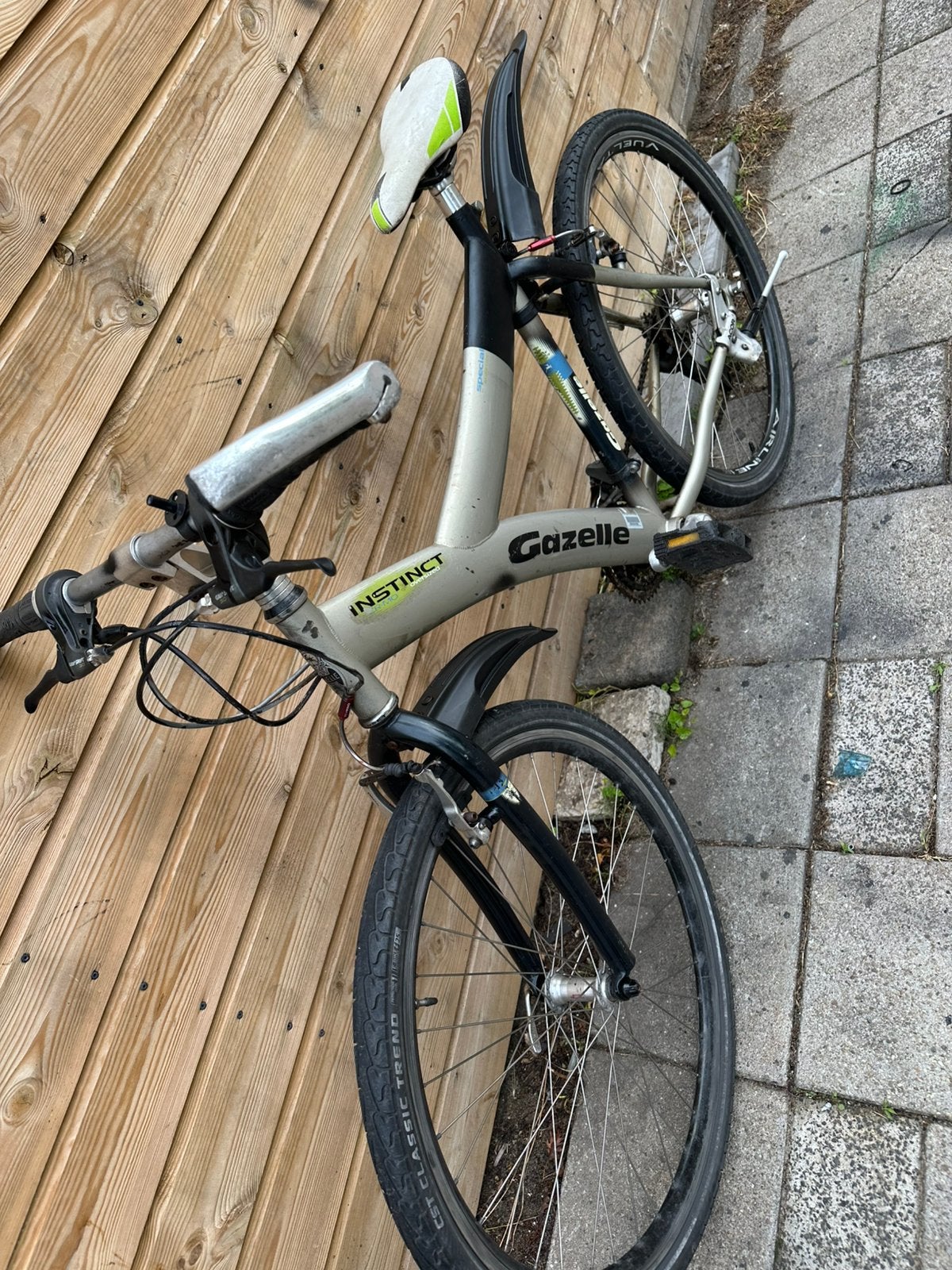 Gazelle Instinct fiets met 26 inch, Fietsen en Brommers, 26 inch of meer, Gebruikt, Velgrem, Ophalen of Verzenden