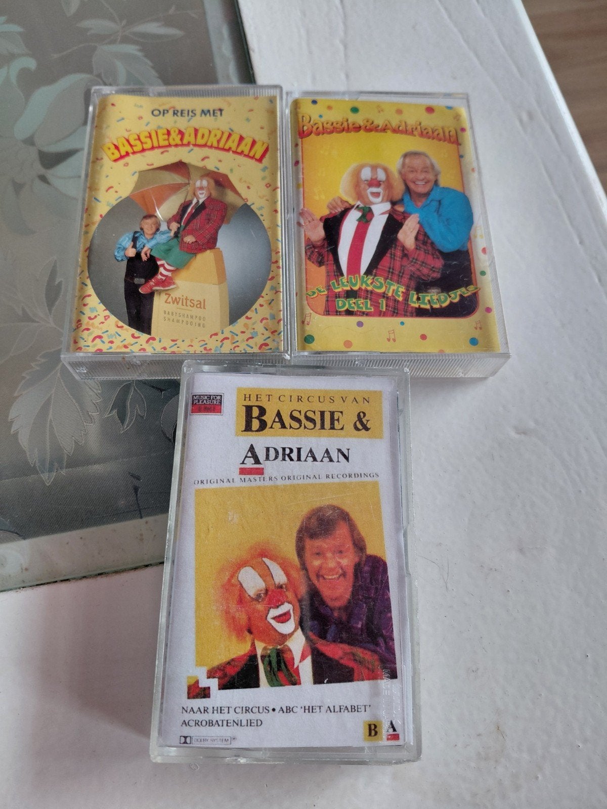 Unieke set Bassie & Adriaan cassettebandjes (incl. Zwitsal)., Cd's en Dvd's, Gebruikt, 2 t/m 25 bandjes, Kinderen en Jeugd, Ophalen of Verzenden