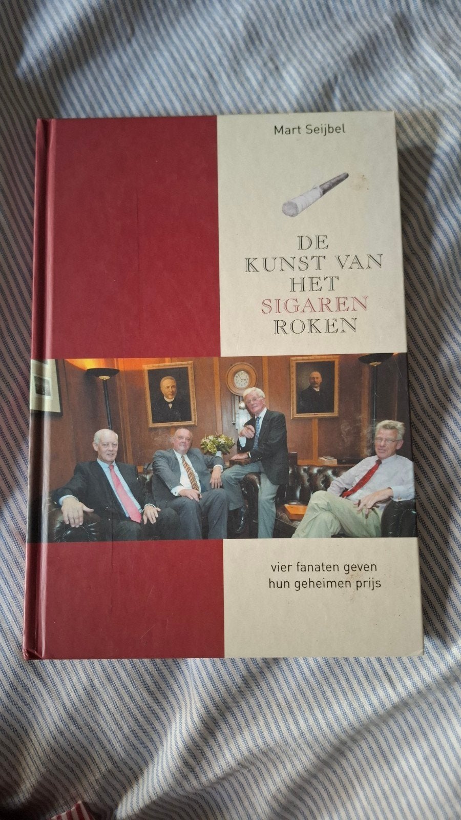 De kunst van het sigaren roken boek mancave sigaren, Ophalen of Verzenden