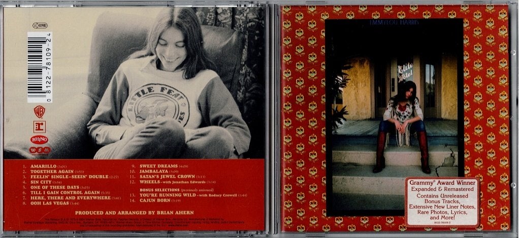 EMMYLOU HARRIS Elite Hotel Remastered & BONUS, Ophalen of Verzenden, Zo goed als nieuw, Album