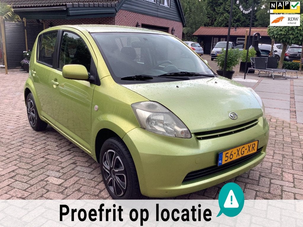 Daihatsu Sirion 2 1.0-12V Trend nieuwe apk tot5-2026, Voorwielaandrijving, Gebruikt, Bedrijf, Handgeschakeld