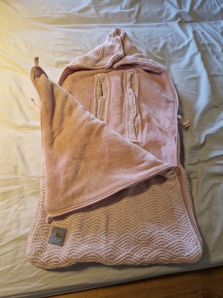 Jollein voetenzak 2 x, Ophalen of Verzenden, Gebruikt, Voetenzak, Jollein