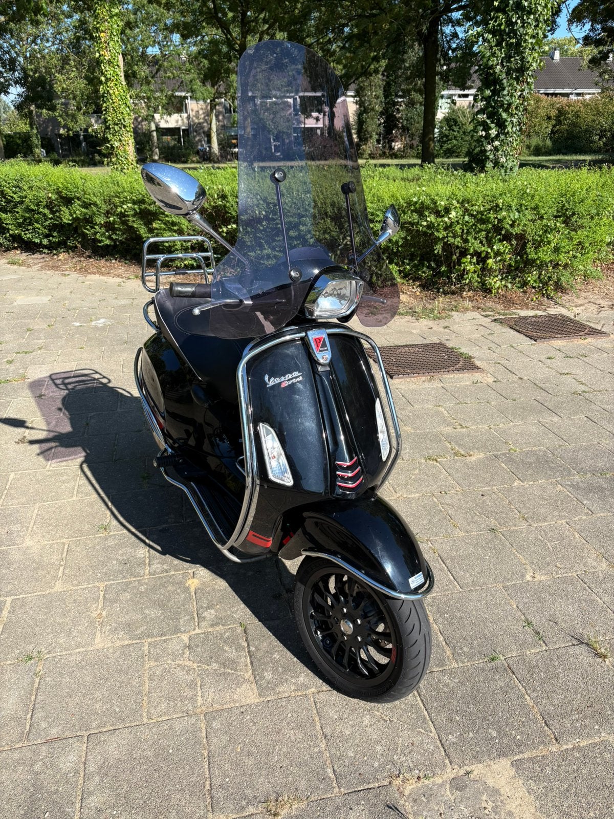 Vespa Sprint, Fietsen en Brommers, Ophalen, Gebruikt, Maximaal 45 km/u, Vespa S