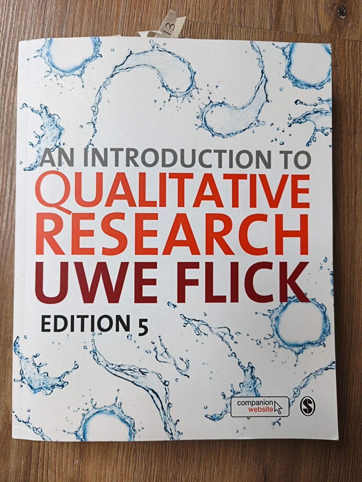 An Introduction to Qualitative Research - Uwe Flick, Boeken, Uwe Flick, Zo goed als nieuw, Gamma, HBO
