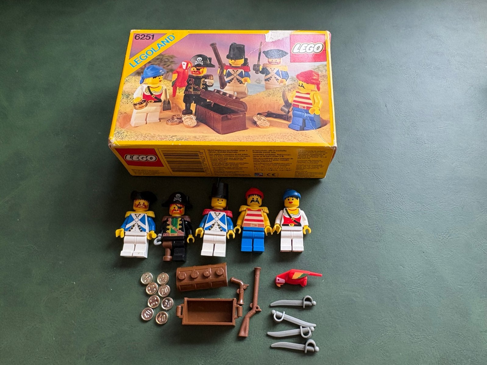 Lego piraten set 6251, Lego, Lego, Verzenden, Zo goed als nieuw
