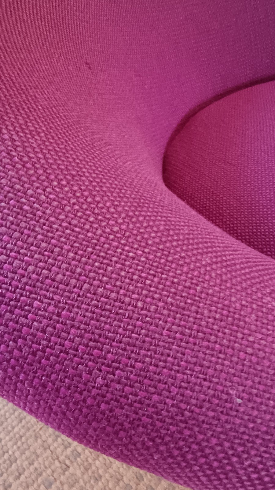 Artifort Mushroom Kvadrat stoffering nieuwstaat!, Ophalen, Zo goed als nieuw, 75 tot 100 cm, 50 tot 75 cm