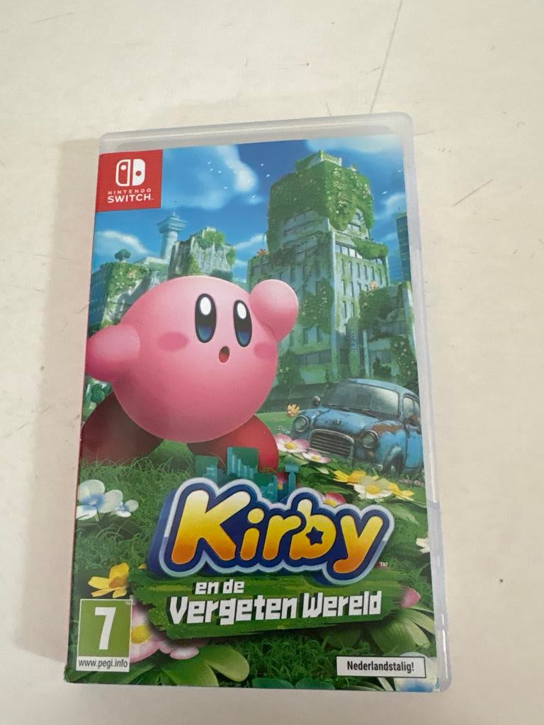 Kirby en de Vergeten Wereld - Nintendo Switch, Spelcomputers en Games, Games | Nintendo Switch, Zo goed als nieuw, Platform, 1 speler