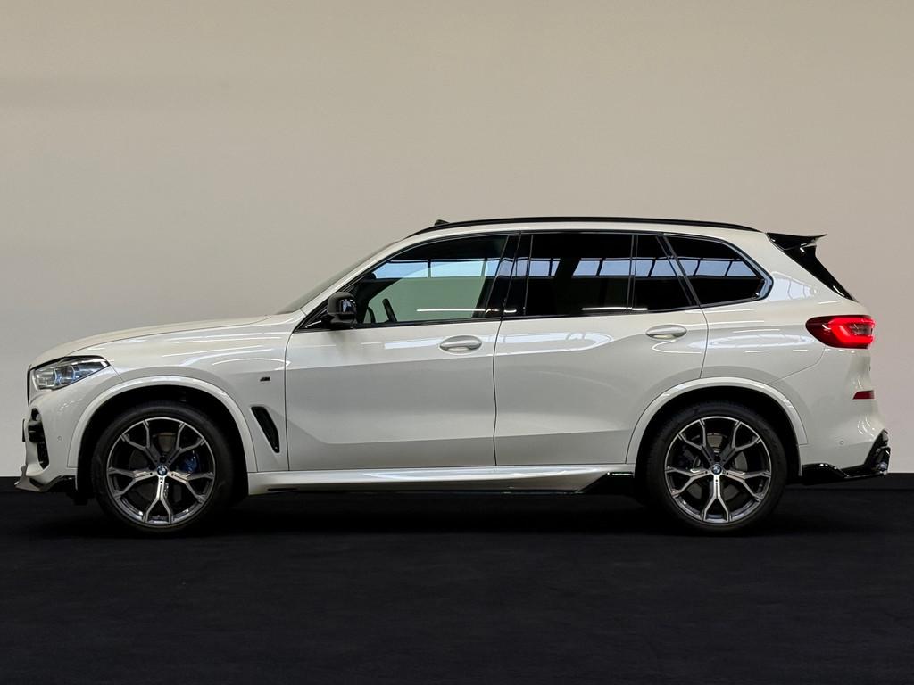 BMW X5 XDrive40i High Executive M Sport Pano Laser Softclose, Automaat, Gebruikt, Met garantie (alle), Wit