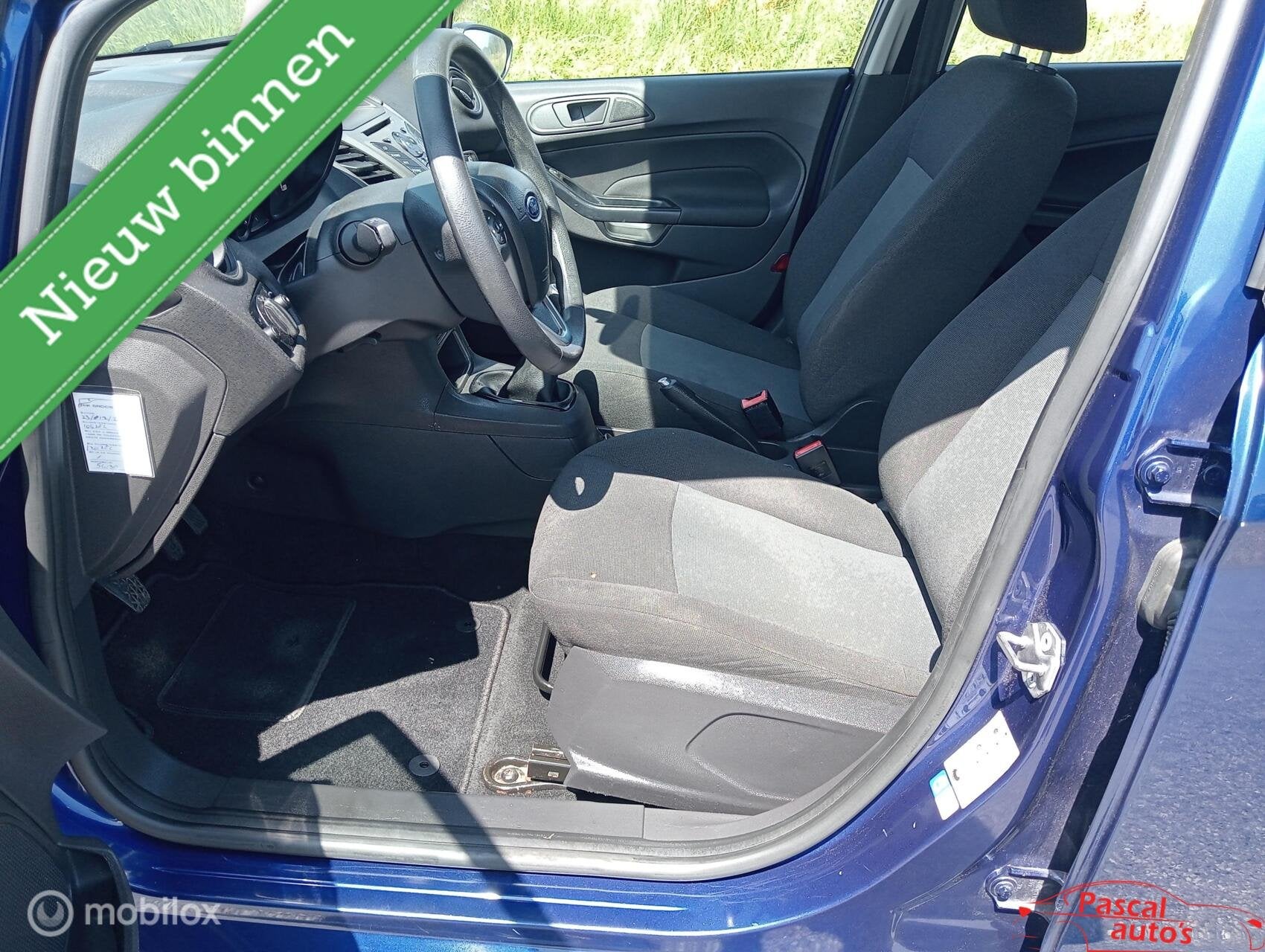 Ford Fiesta 1.25 nette airco 4 cilinder apk, Voorwielaandrijving, 4 cilinders, Bedrijf, Handgeschakeld