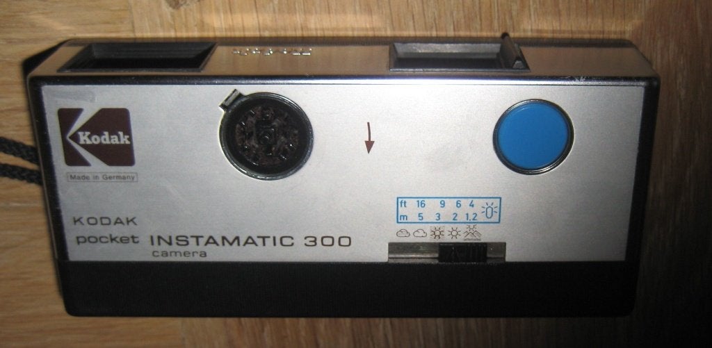 Fototoestel KODAK Pocket - Instamatic Camera 300, Ophalen of Verzenden, Gebruikt, Compact, Kodak