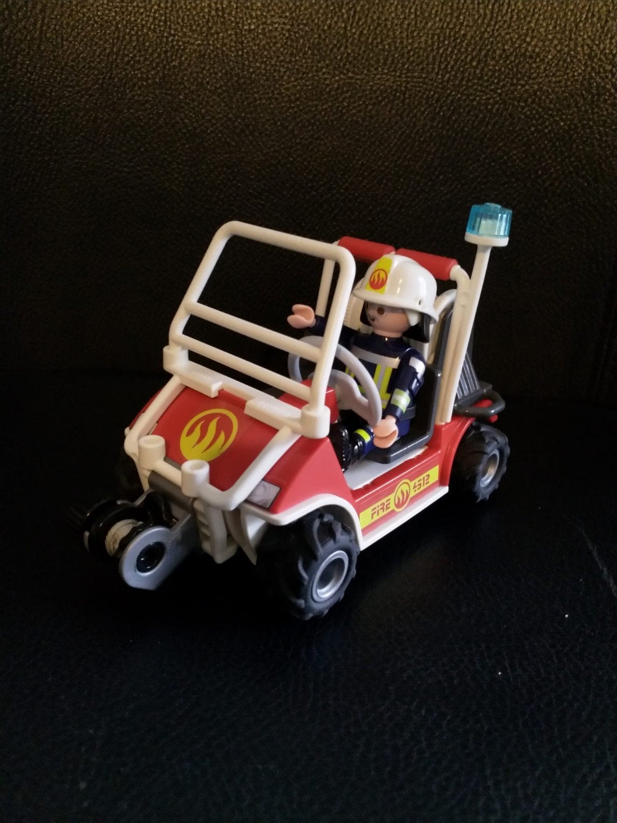 Playmobil Brandweer Buggy met Brandweerman, Kinderen en Baby's, Ophalen, Gebruikt, Complete set, Voertuig