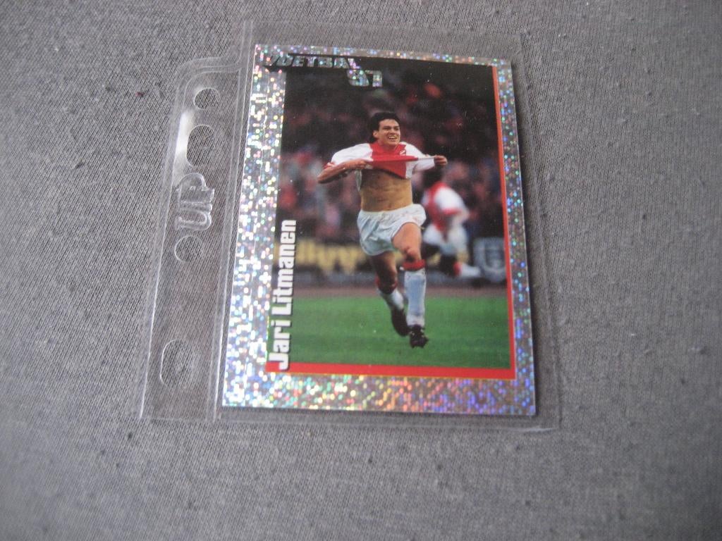 jari litmanen voetbal plaatje ajax panini, Verzamelen, Sportartikelen en Voetbal, Ophalen of Verzenden, Zo goed als nieuw, Ajax