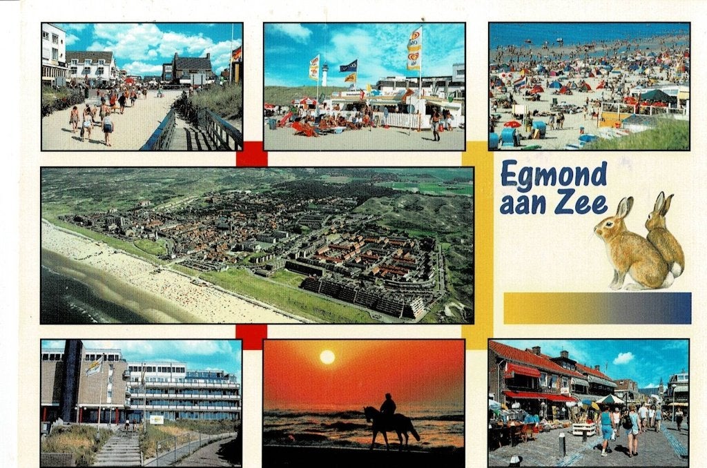 Egmond aan Zee, Ophalen of Verzenden, Gelopen, Noord-Holland