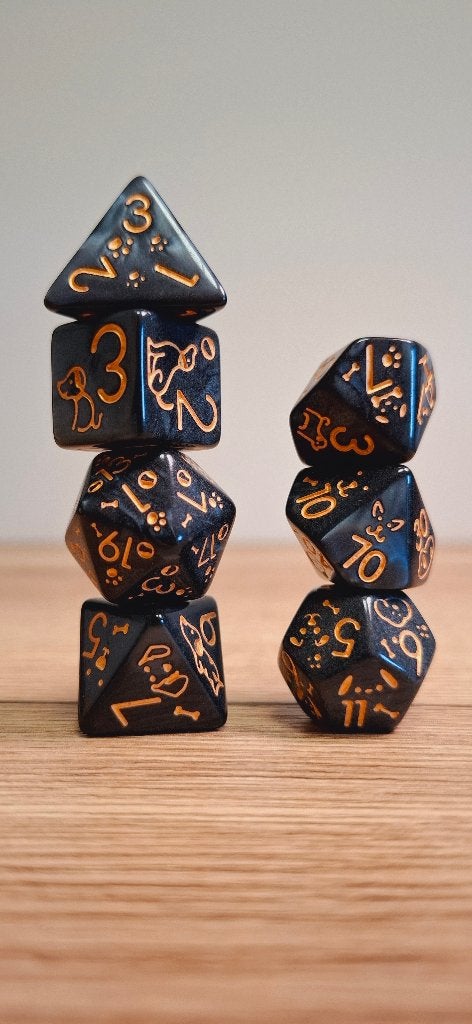 D&D Doggie dice RPG, Onbkend, Ophalen of Verzenden, Onbekend, Onbekend