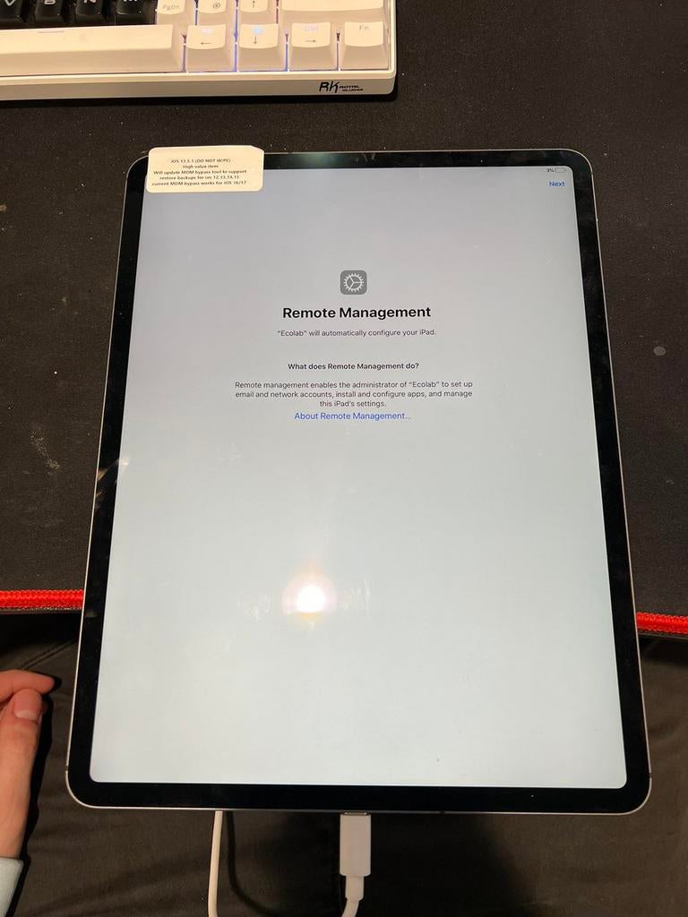 GEZOCHT IPADS MET MDM / ICLOUD / DEMO LOCK, Ophalen of Verzenden, Zo goed als nieuw, 10 inch