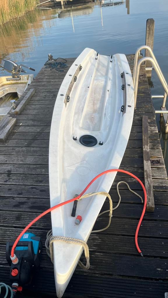 Coastal skiff compleet, Watersport en Boten, Kano's, Ophalen, Zo goed als nieuw, Eén persoon, Overige typen