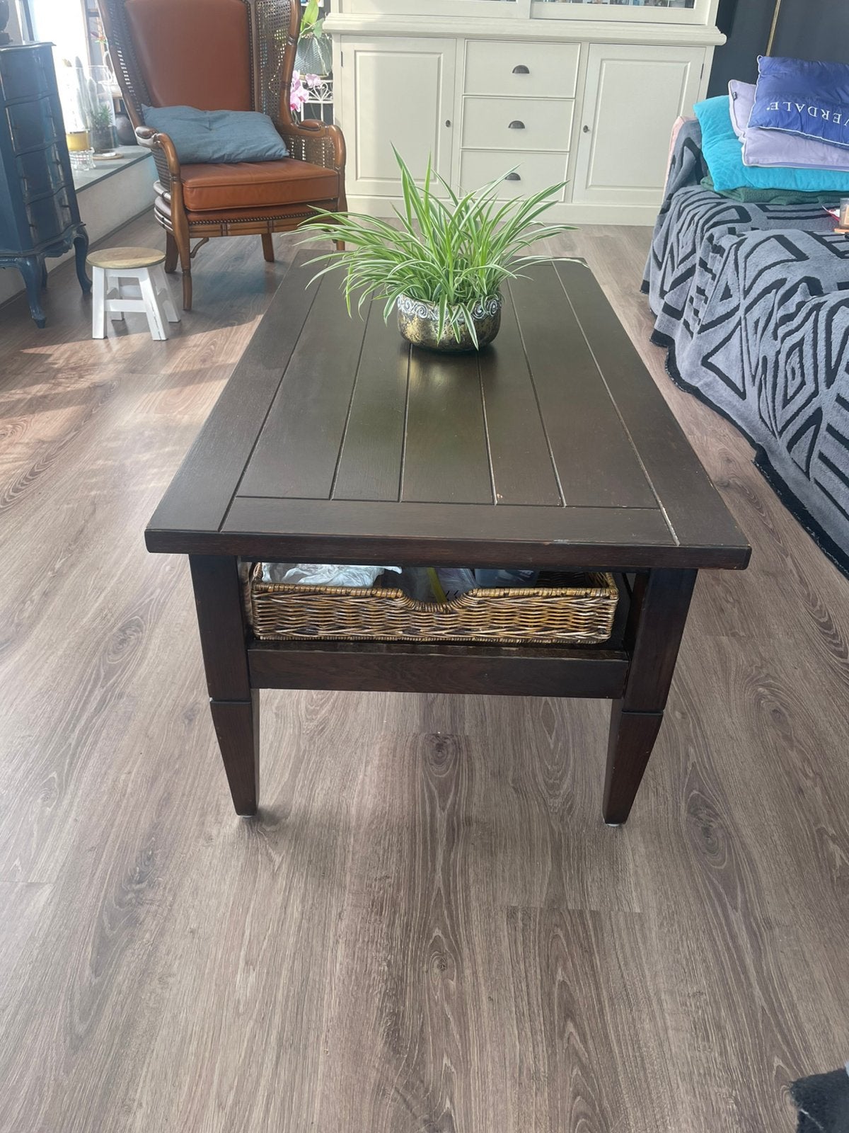 Koloniale tafel, Ophalen, Gebruikt, Koloniaal, Teakhout
