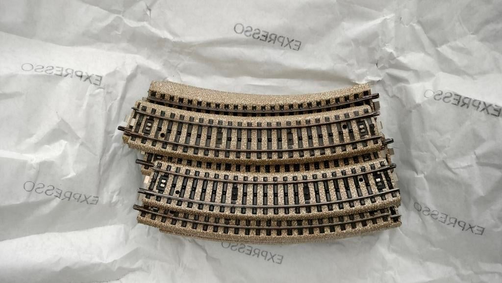 Grote partij Märklin M-rails, Wisselstroom, Gebruikt, Rails, Ophalen of Verzenden