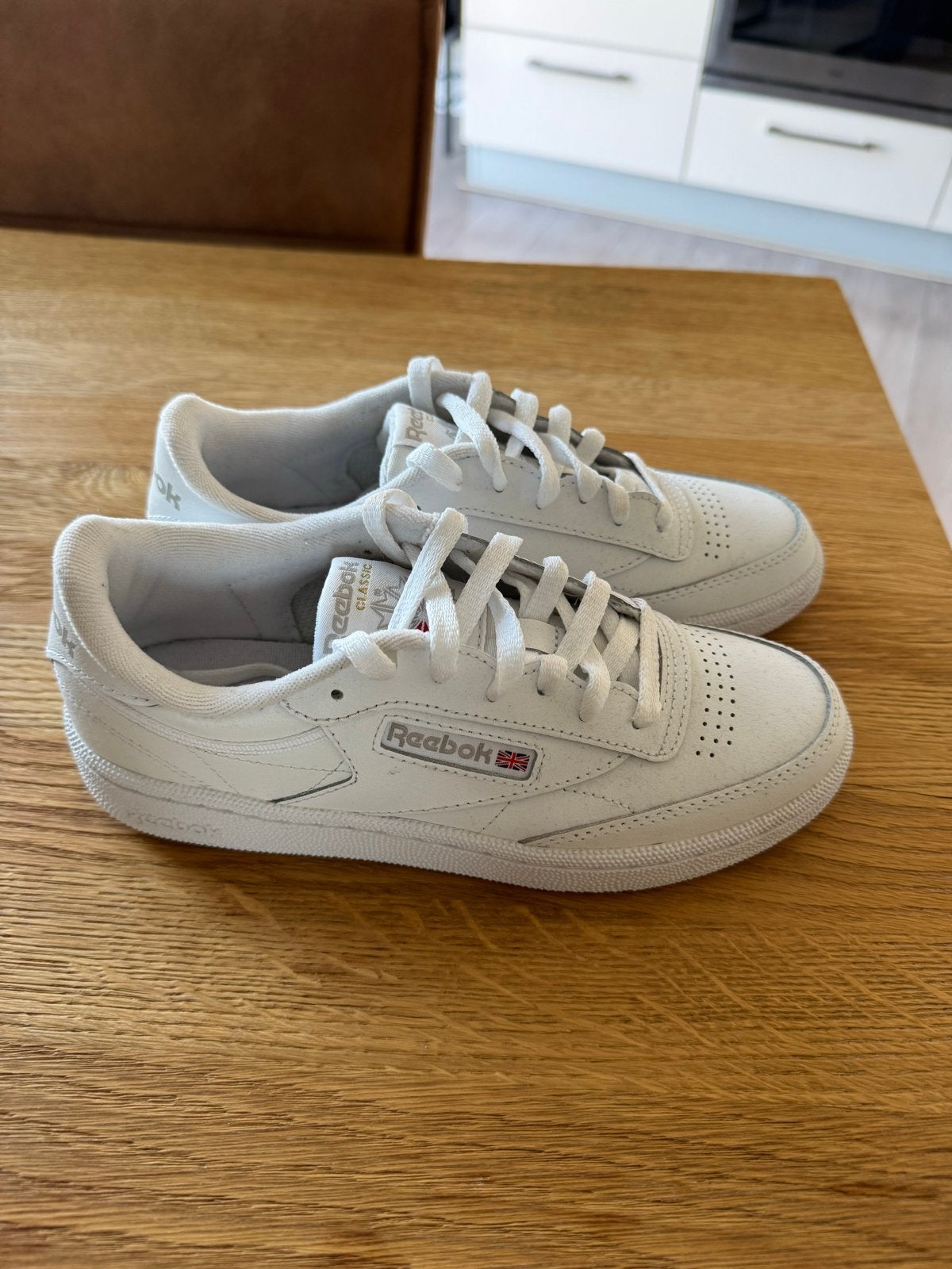 Nieuwe Reebok Club C 85 sneakers - Wit - Maat 37.5, Ophalen, Nieuw, Wit, Sneakers of Gympen