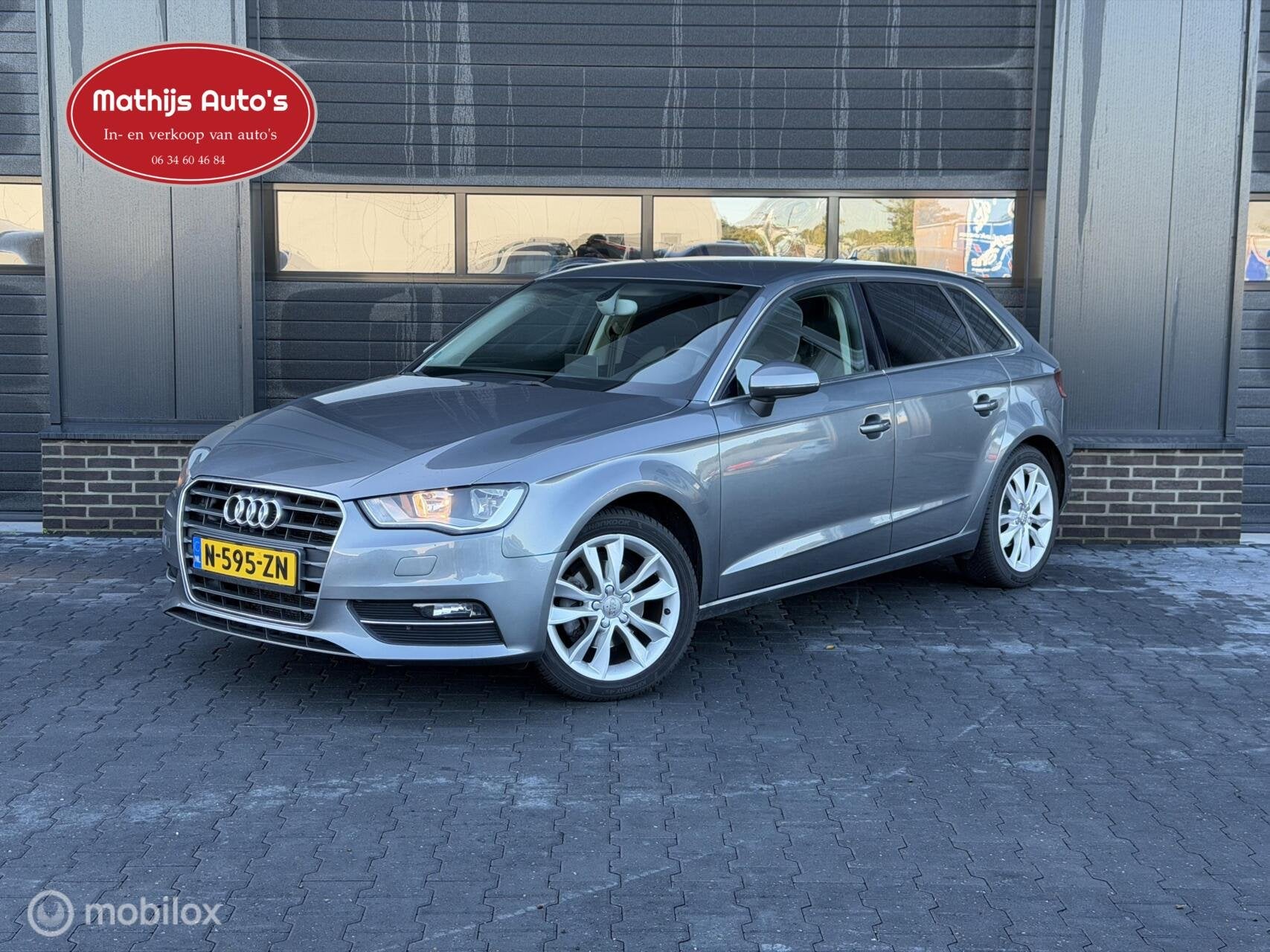 Audi A3 Sportback 1.4 TFSI Attraction Pro Line Clima Navi Go, Voorwielaandrijving, Euro 5, 4 cilinders, Verwarmde buitenspiegels