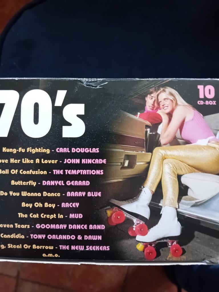 Box met 10cd's Hits Come Back., Ophalen of Verzenden, Zo goed als nieuw, 12 inch, Pop