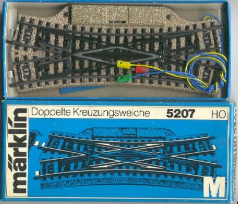 Marklin Wissels M serie 5207 / 5221 / 5106 Rails, Hobby en Vrije tijd, Modeltreinen | H0, Wisselstroom, Nieuw, Rails, Ophalen of Verzenden