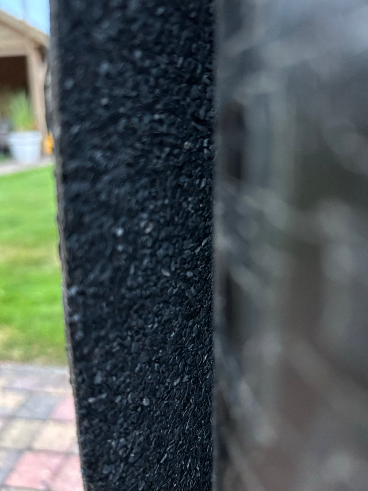 Nieuwe Garantgum 470K24 dakleer rol (5m x 1m), Ophalen, Overige materialen, Zwart, Nieuw