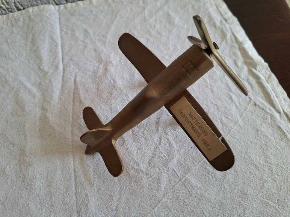 spitfire messing, Antiek en Kunst, Ophalen, Koper