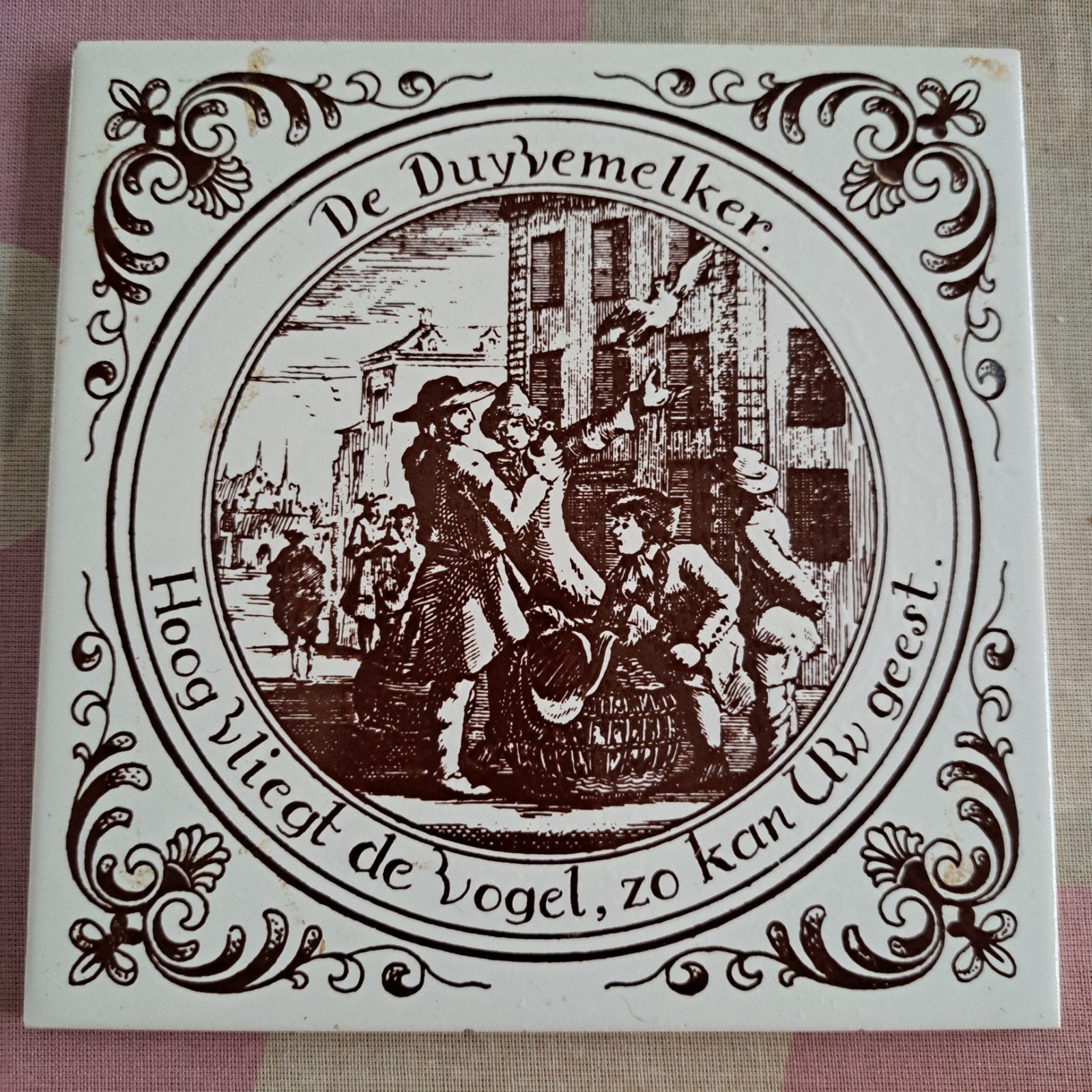 Sier tegeltje, Ophalen of Verzenden