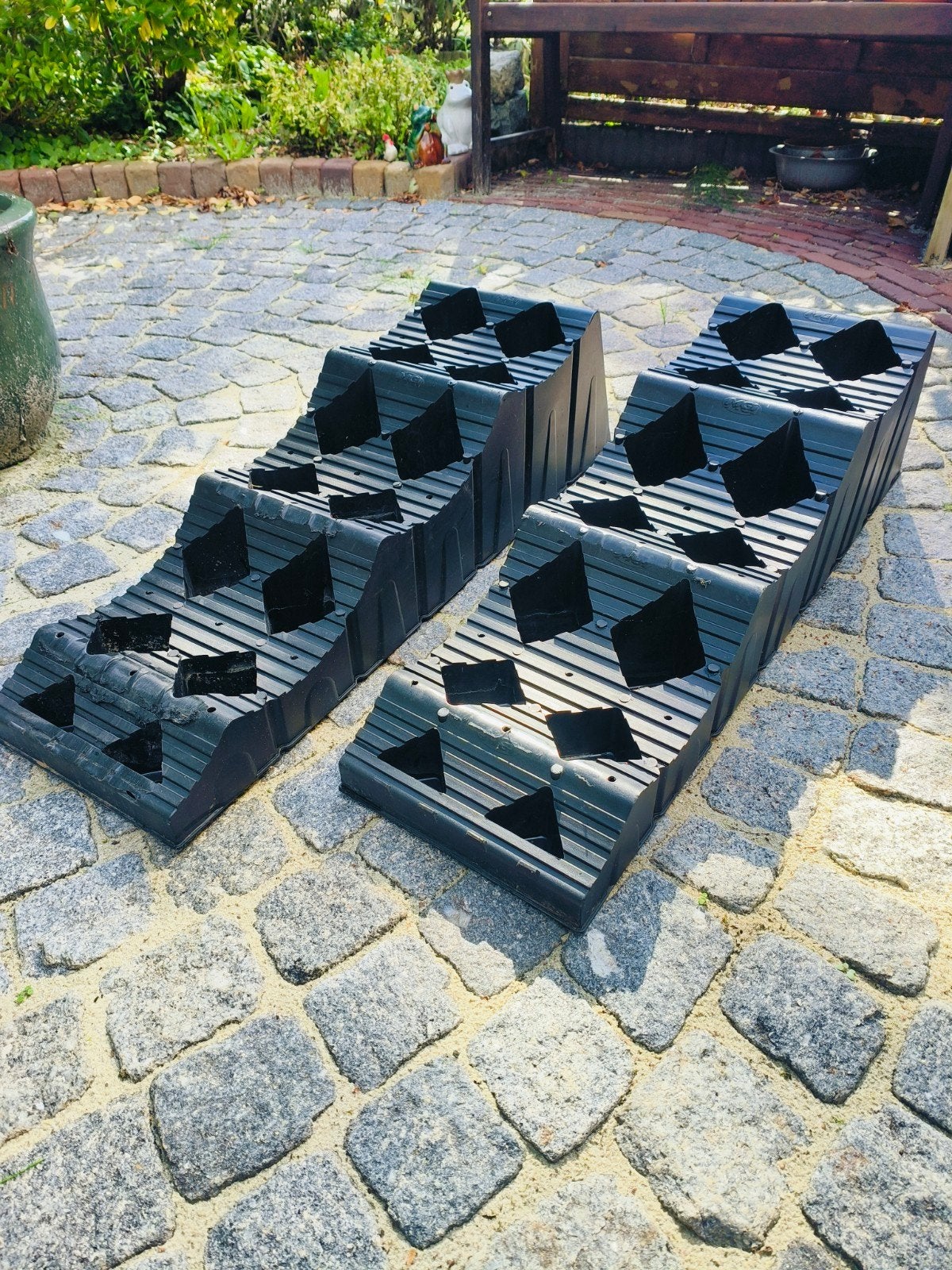 Milenco MGI Maxi Leveller - 2 stuks - 3 niveaus, Ophalen, Zo goed als nieuw