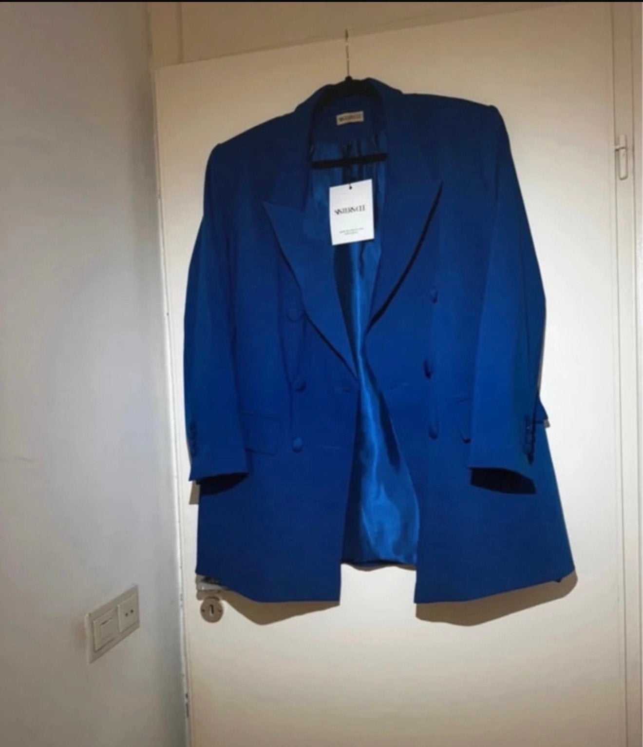 Iconische blazerdress koningsblauw S/M/L, Ophalen of Verzenden, Nieuw, Maat 36 (S), Blauw
