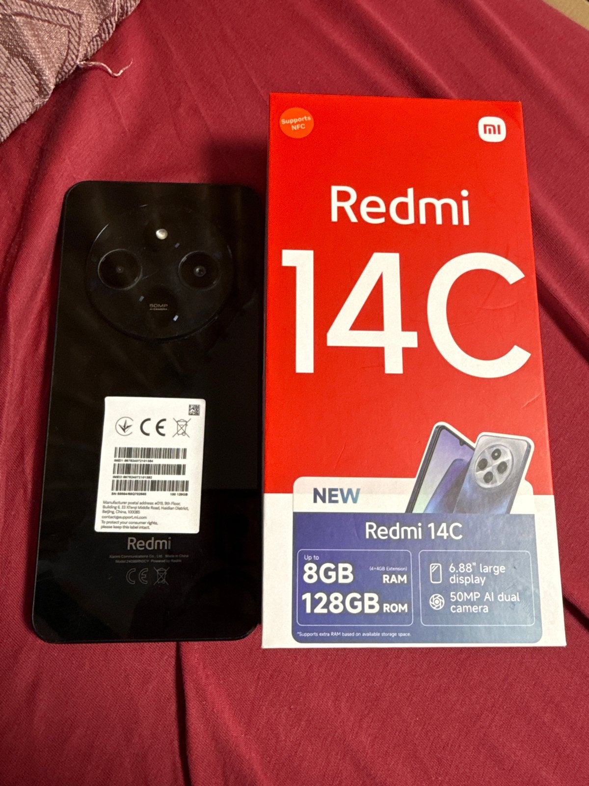 Redmi 14C - Zo goed als nieuw, Telecommunicatie, Ophalen of Verzenden, Zo goed als nieuw, Zonder simlock, Zonder abonnement