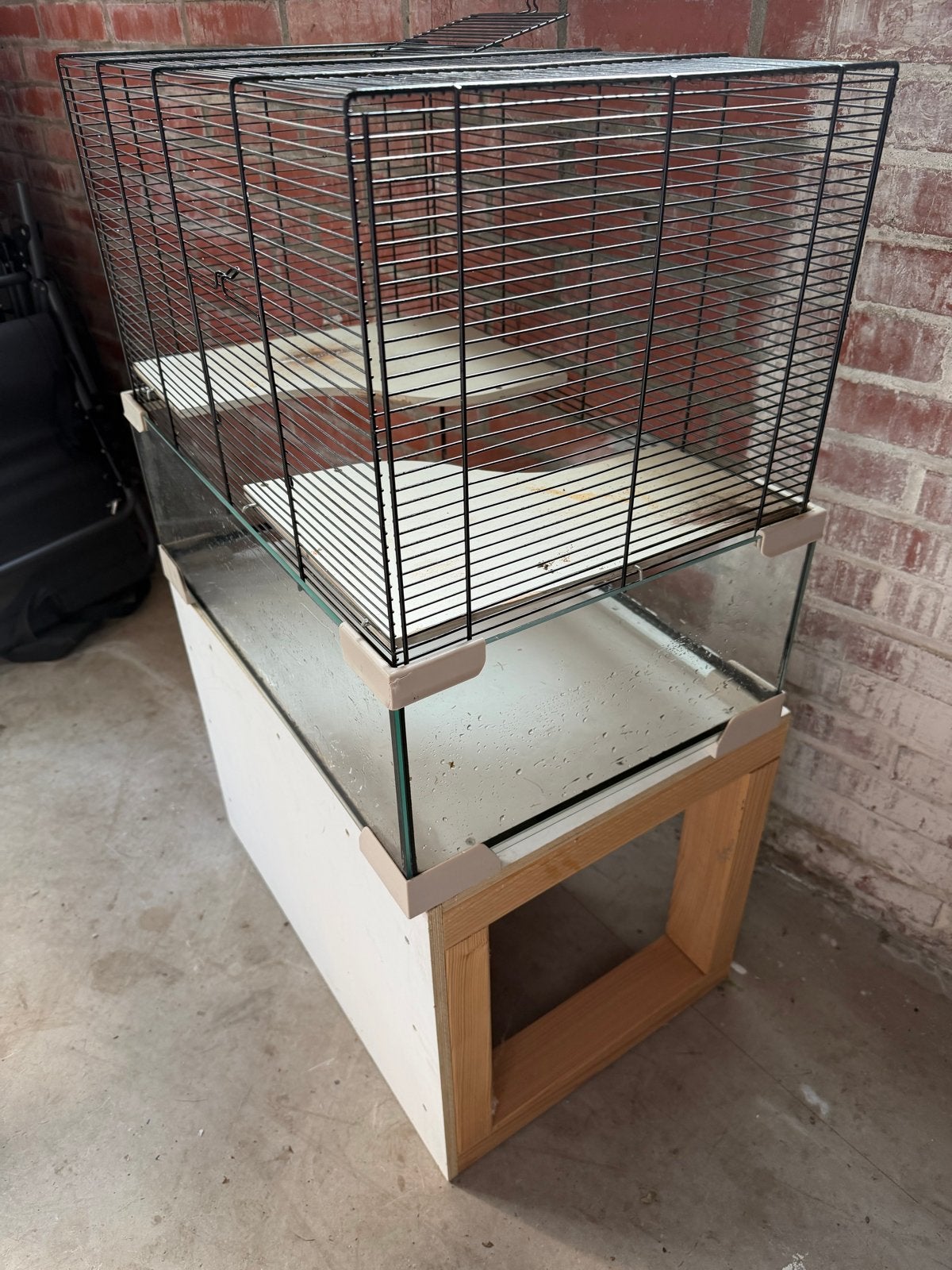 Hamsterkooi met verdiepingen, Dieren en Toebehoren, Ophalen, Kooi, Gebruikt, 60 tot 90 cm