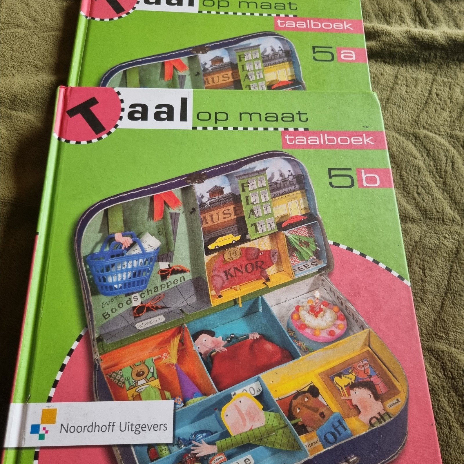 Groep 5 Taal op Maat taalboeken 5a en 5b - Noordhoff, Ophalen of Verzenden, Gelezen, Overige niveaus, Nederlands