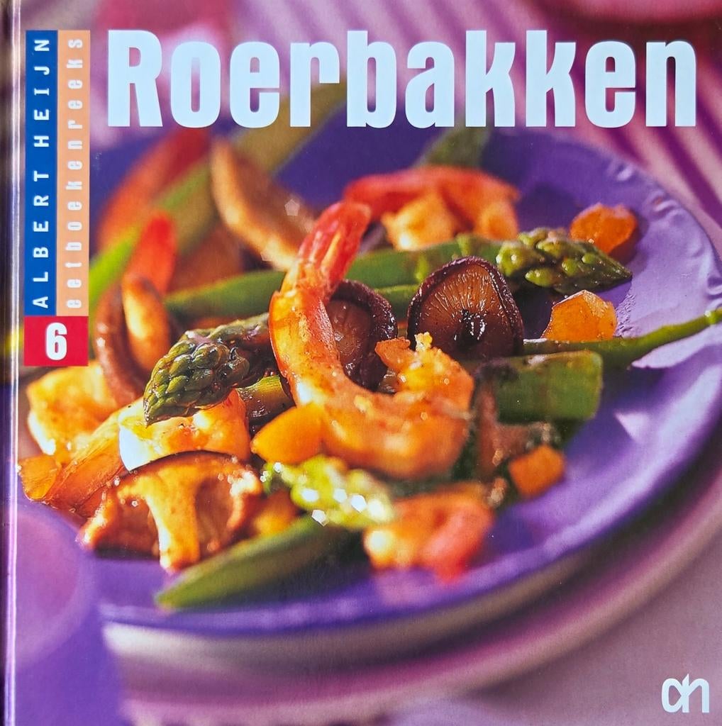 AH Kookboek Roerbakken - Zo goed als nieuw, Boeken, Kookboeken, Hoofdgerechten, Azië en Oosters, Ophalen of Verzenden, Zo goed als nieuw